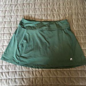 FILA green tennis mini skirt